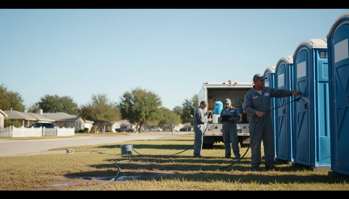 Long-Term Portable Toilet Rental in Hull, IA near me